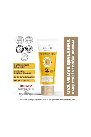 Bee'o Apicare Propolisli Vücut Güneş Kremi, 80 Ml