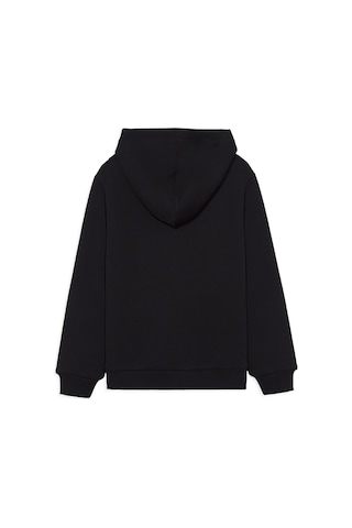 Mavi - Mavi Logo Baskılı Kapüşonlu Siyah Sweatshirt 6610110-900 Siyah