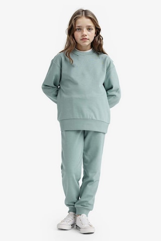 Defacto Kız Çocuk Standart Fit Basic Düz Beli Lastikli Jogger Eşofman Altı Y1226a625augn1129 Yeşil
