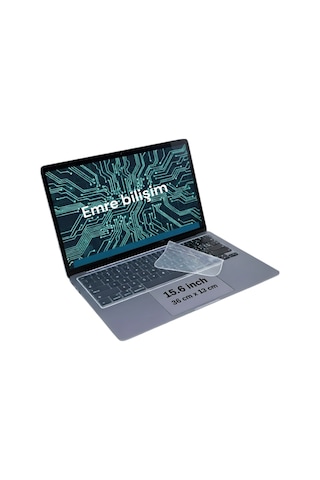 Klavye Koruyucu Silikon 15,6 Inc 36 13 Cm'dir Laptop Notebook Dizüstü Pc Bilgisayar İçin 1 Adet