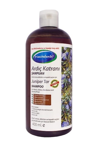 Mecitefendi Ardıç Katranı Cansız Dökülen Saçlar için Şampuan 400 ML Mecitefendi Ardıç Katranı Cansız Dökülen Saçlar için Şampuan 400 ML