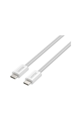 Unıtek Type-c Manyetik Hızlı Şarj Kablosu Beyaz C14141awh01-1m