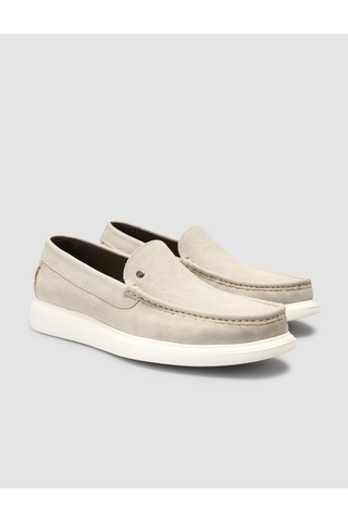 Cabani Kum Nubuk Erkek Loafer Ayakkabı Kum