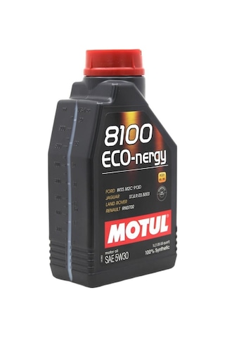 Motul 8100 Eco-Nergy 5W-30 Tam Sentetik Motor Yağı 1 L