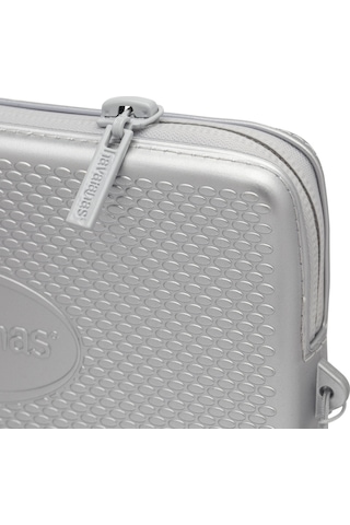 Havaianas Mini Bag Plus Cool Metalik Gümüş Plaj Çantası Gri