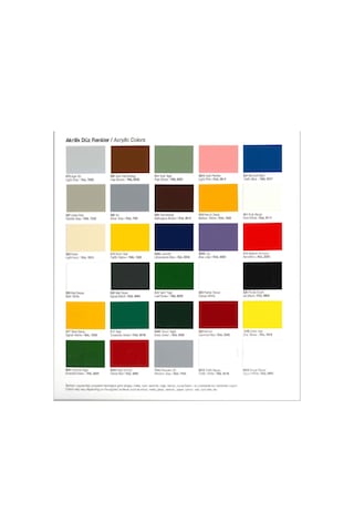 Polisan Sprey Akrilik Düz Renkler (Farklı Renk Seçenekleri)