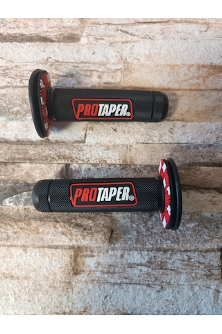 Protaper Elcik Açık Kırmızı Motosiklet Elciği Takım