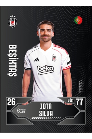 Beşiktaş - Pulse Futbolcu Kartları 2025/26 - Paket