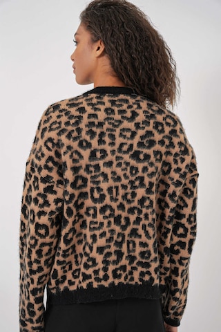 Gabria Leopar Desen Hırka Leopar