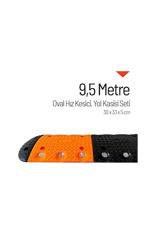Oval Hız Kesici Yol Kasisi 9.5 M-3456