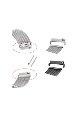 Akıllı Saatler için 20mm to 22mm Çevirici Kayış Adaptör-AL3140