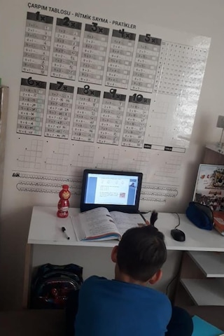 1.Sınıf Ilkokul Eğitici Çarpım Tablosu Ve Şeffaf Yazı Tahtası Kağ