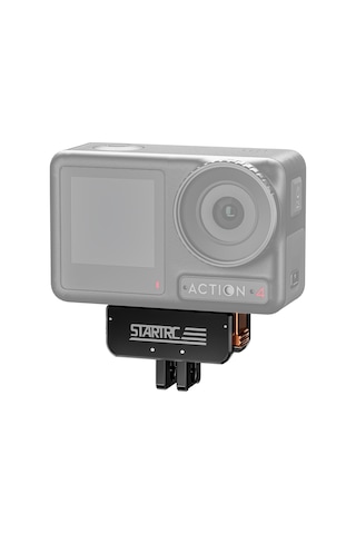 Skycity Djı Osmo Action 4/3 İçin Metal Manyetik Hızlı Montajlı Kollapsible Genişletme Tabanı - Saçma Kaldırma, Sarsıntı Direnci Ve Çoklu Arayüz