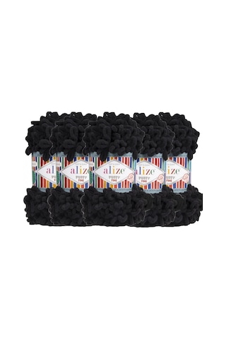 Alize Puffy Puffy Fine 1060 İpliği - 10 Adet Peluş 259987529