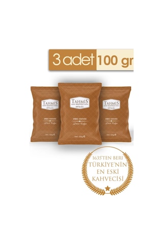 Tahmis Kahvesi Sade Dibek Kahvesi 3 x 100 G