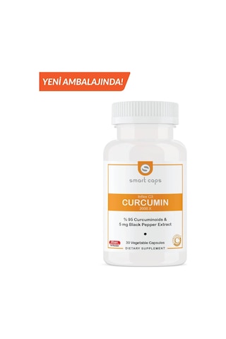 Smartcaps Inflex C3 2000 X Curcumin 30 Bitkisel Kapsül