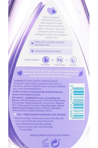 Bedtime Sakinleştirici Naturalcalm Aromalı Saç & Vücut Şampuanı 1 X 500 Ml