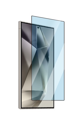 Galaxy Uyumlu S24 Ultra Caseworld Applicator Serisi 2.5d Eyesafe Teknolojili 0.25mm Ekran Koruyucuşeffaf