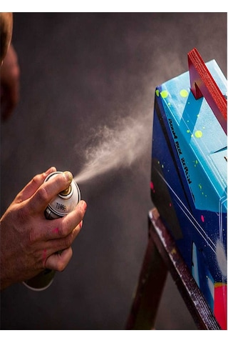 Mat Akrilik Vernik 400 Ml Sprey 1 Adet Kalıcı Şeffaf Koruma İç Ve Dış Mekan Çizilmeye Karşı Dayanıklı Kalıcı