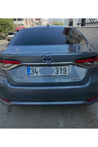 Krom Nikelajlı Oto Plakalık 2 Adet Krom Plakalık