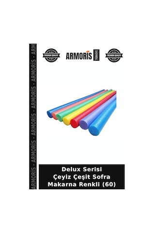 Delux Serisi Çeyiz Çeşit Sofra Makarna Renkli 60