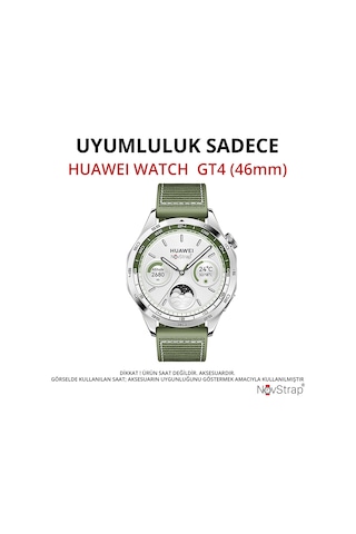 Novstrap Huawei Watch Gt4 46mm İle Uyumlu Ekran Koruyucu 9h Temperli Cam Kolay Uygulama Aparatlı