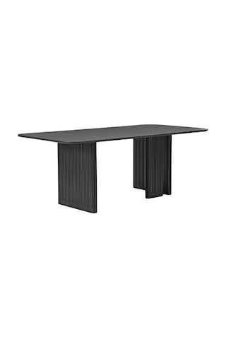 Nomada Ahşap Yemek Masası 95x180 Siyah