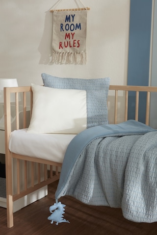 Karaca Home Bebek Harper %100 Pamuk Comfort Set Mavi