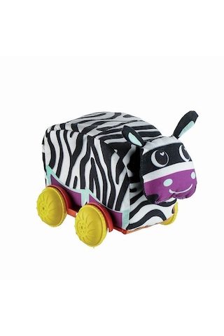 Toys2you Hayvanlar Serisi Eğitici Peluş Arabalar - Zebra
