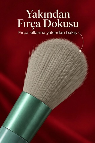 Göz Farı Allık Fondöten İçin Uygun 13'lü Makyaj Fırçası Seti Kompakt Tasarım 82713046