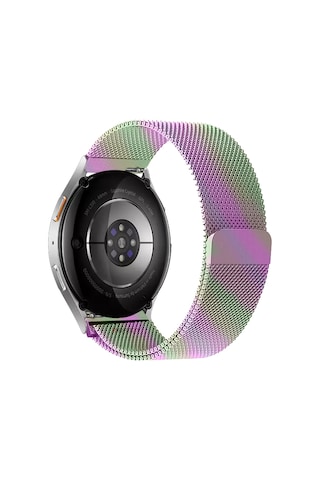 Samsung Galaxy Watch 4 5 6 7 Seri 40 42 43 44 46 47mm Uyumlu Manyetik Milanese Loop Metal Kordon