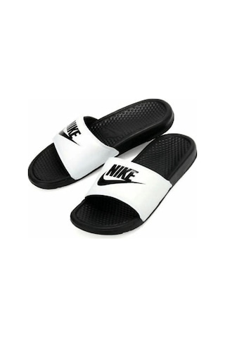 Nike Benassi Jdı Spor Terlik 343880-100-100-100 Beyaz - Siyah