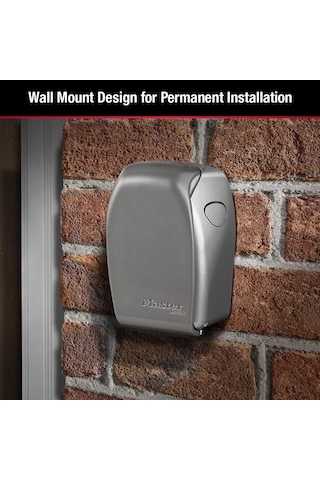 Master Lock Ağır Hizmet Tipi Duvara Monte Anahtar Kutusu, Dış Mek