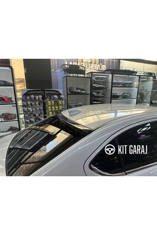 Kit Garaj Honda City 2022 Cam Üstü Spoiler Plastik Boyasız