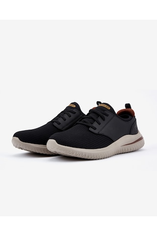 Skechers Delson 3.0 - Mooney Erkek Siyah Günlük Ayakkabı 210239 Blk Siyah