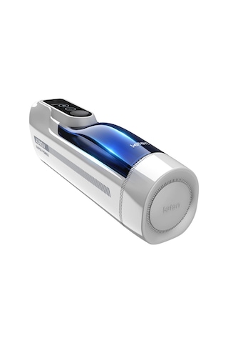 Lilitu Shop USB Şarjlı Sesli Isıtmalı İleri Geri Hareketli Titreşimli Emiş Vakum Ayarlı Masturbatör - Leten A380