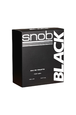 Snob Black Erkek Parfüm EDT 100 ML