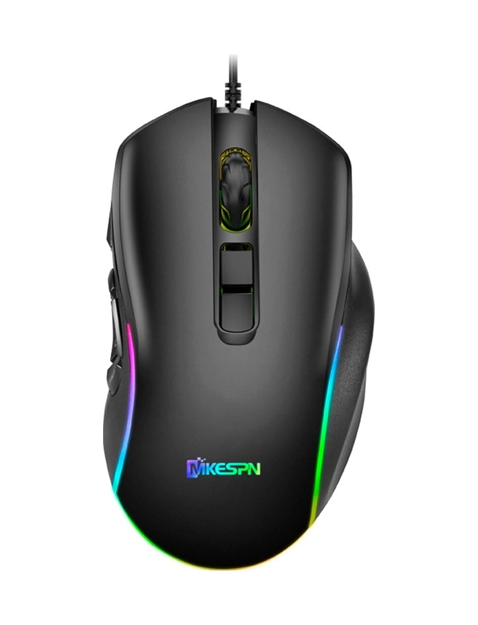 Sones Mkespn X9 10 Düğmeli 7200 Dpı Rgb Makro Tanımlı Oyun Kablolu Fare Diğer