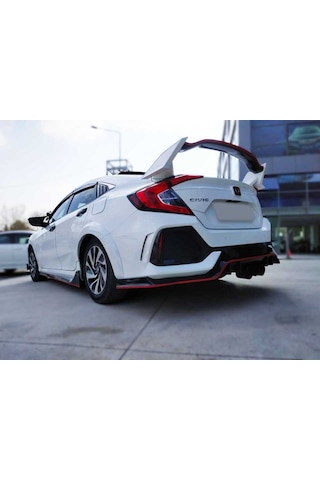 Honda Civic Fc5 Uyumlu Yedek Parça 2016-2020 Type R Spoiler Boyas
