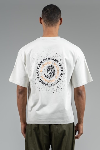 Maraton Sportswear Oversize Erkek Bisiklet Yaka Kısa Kol Basic Gümüş Gri T-shirt 23242-gümüş Gri