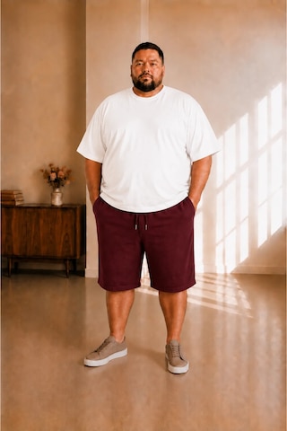 Sngl Tekstil Erkek Büyük Beden Kapri 3xl 4xl 5xl 6xl 7xl 8xl 9xl. Bordo
