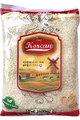 Korcan Osmancık Pirinç 2 x 2500 G