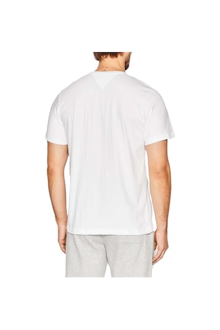 Tommy Hilfiger Tommy Hılfıger Erkek T-shırt Dm0dm15379-ybr Beyaz