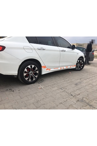 Fiat Egea Yan Marşpiyel - Plastik Sağ Sol Takım