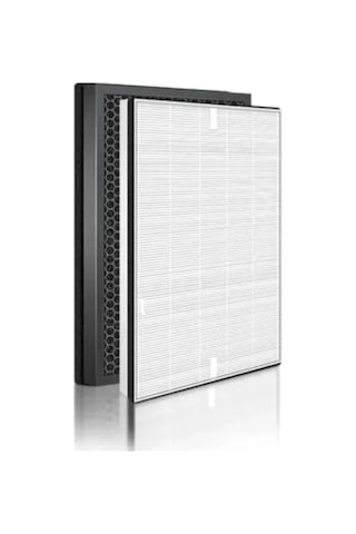H13 Hepa + Aktif Karbon Katmanlı Hava Temizleyici Yedek Filtre 150 Mm