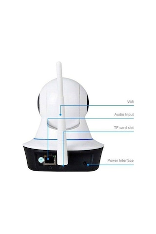 Kingboss İp-26 Hd 360 Derece Ip Bebek ve Güvenlik Kamerası