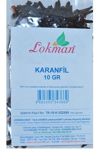 Lokman Tane Karanfil 10 G