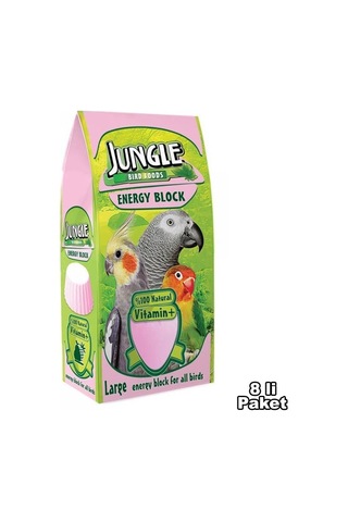Jungle Enerji Blok Büyük 8 Li Paket