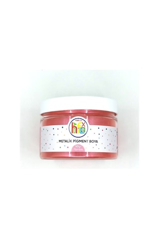 Epoksi Reçine Metalik Sedefli Pigment Toz Boya Pembe Renk 50 G