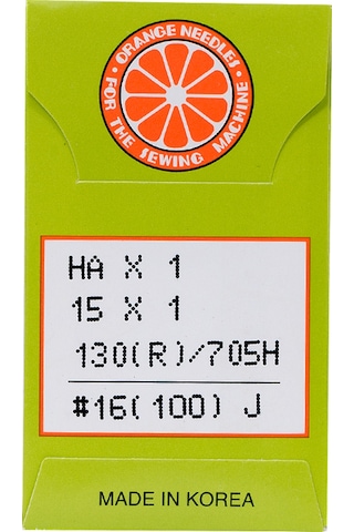 Orange Ev Tipi Dikiş Makine İğnesi 16 Numara
